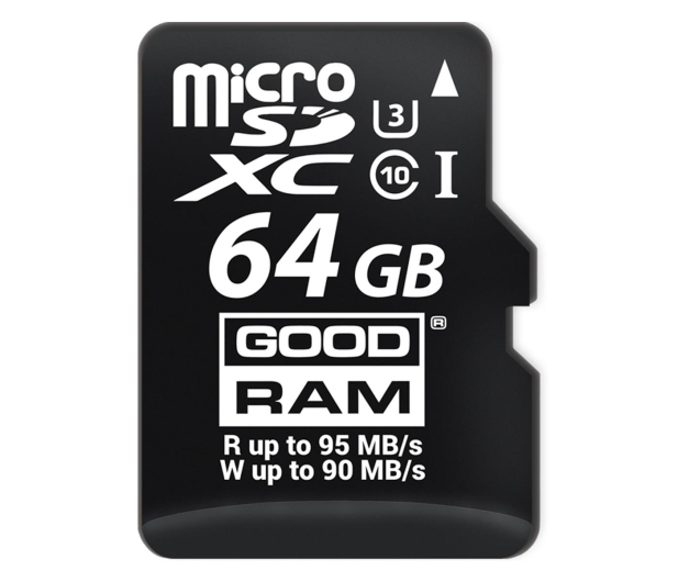 GOODRAM MicroSDXC 64GB 95MB/s M3AA-0640R11-DD - 309242 - zdjęcie 2